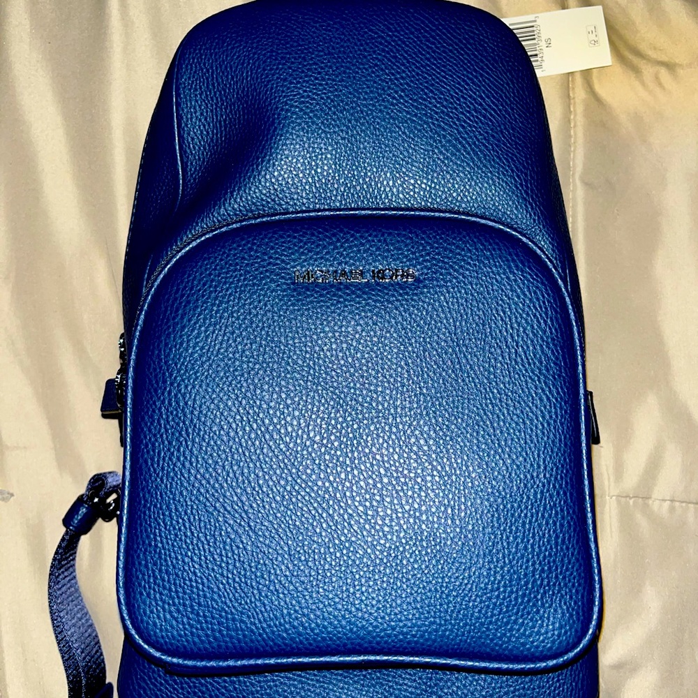 Michael Kors Cooper Pebbled Leather Sling Back
